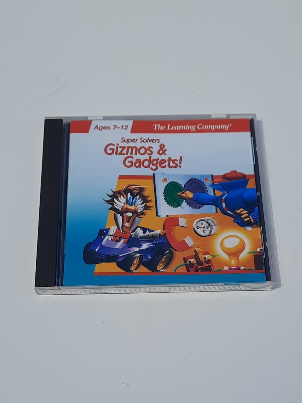 Super Solvers Gizmos & Gadgets! Windows/Mac CD-ROM 1999 Learning Company Tested